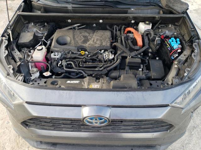 JTMLWRFV5ND140631 - 2022 TOYOTA RAV4 LE Серый фото 11