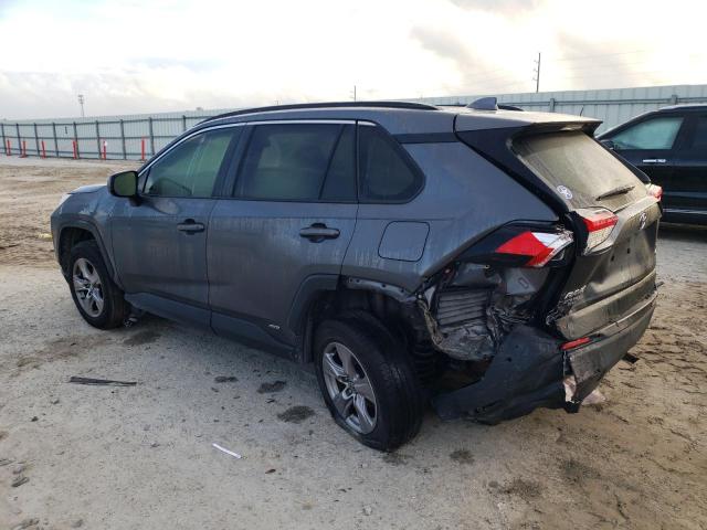 JTMLWRFV5ND140631 - 2022 TOYOTA RAV4 LE Серый фото 2