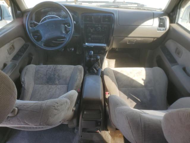 JT3HN86R7Y0322434 - 2000 TOYOTA 4RUNNER SR5 Srebrny zdjęcie 8