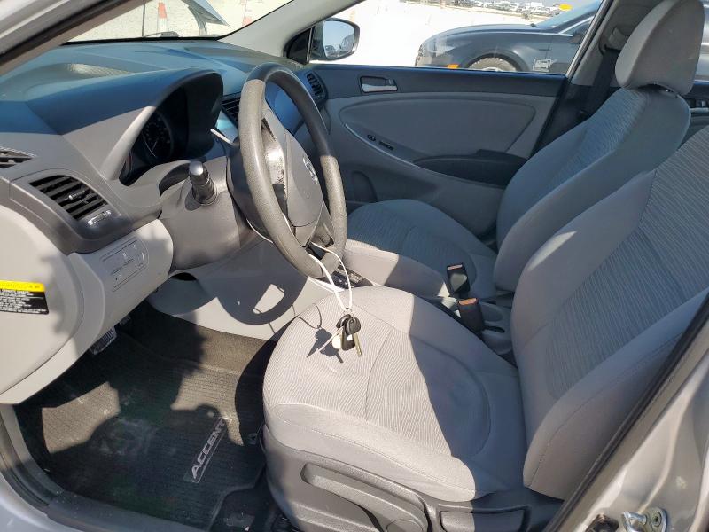 KMHCT4AE0FU928202 - 2015 HYUNDAI ACCENT GLS 灰色 照片 7