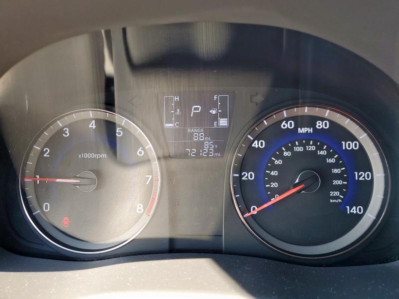 KMHCT4AE0FU928202 - 2015 HYUNDAI ACCENT GLS 灰色 照片 9