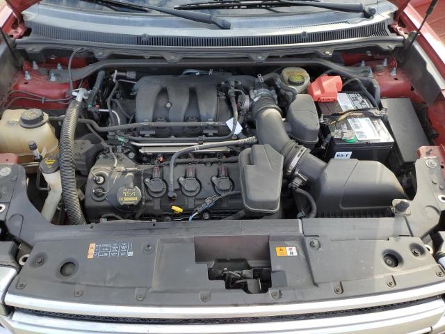 2FMGK5D89DBD33917 - 2013 FORD FLEX LIMITED BURGUNDY photo 12