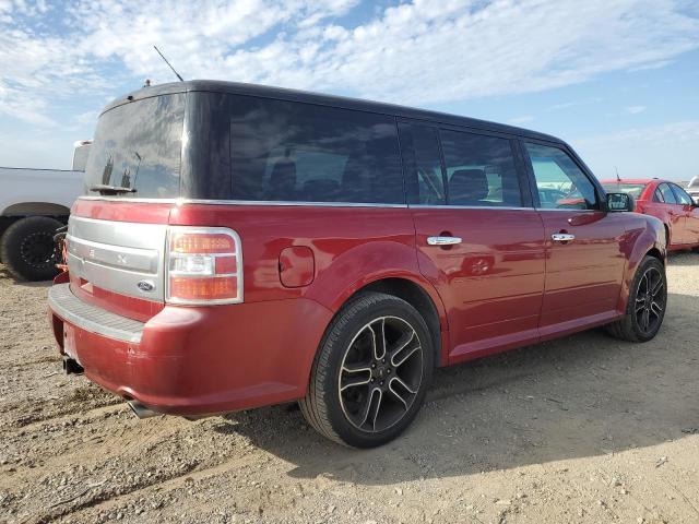 2FMGK5D89DBD33917 - 2013 FORD FLEX LIMITED BURGUNDY photo 3