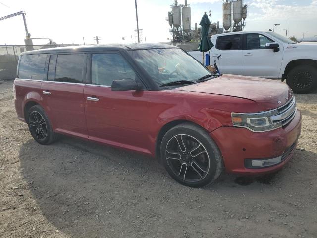 2FMGK5D89DBD33917 - 2013 FORD FLEX LIMITED BURGUNDY photo 4