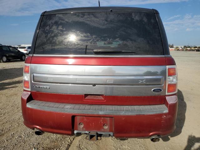 2FMGK5D89DBD33917 - 2013 FORD FLEX LIMITED BURGUNDY photo 6