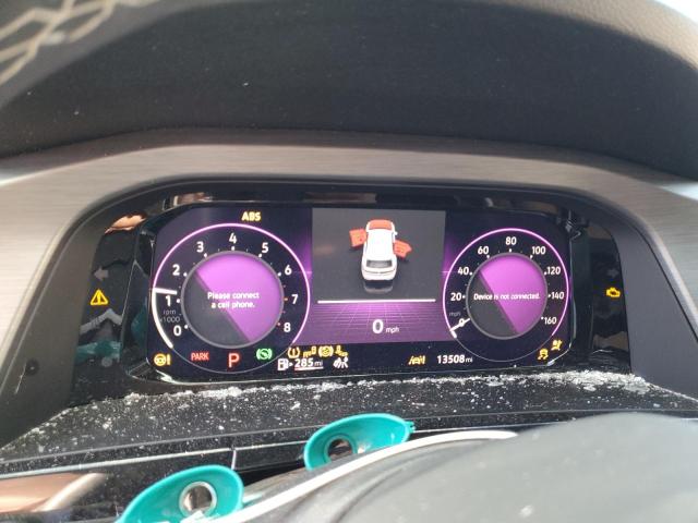 1V2HE2CAXRC231664 - 2024 VOLKSWAGEN ATLAS CROS SE Чорний фото 9