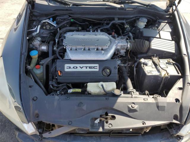 1HGCM668X5A068049 - 2005 HONDA ACCORD EX Сұр фото 11