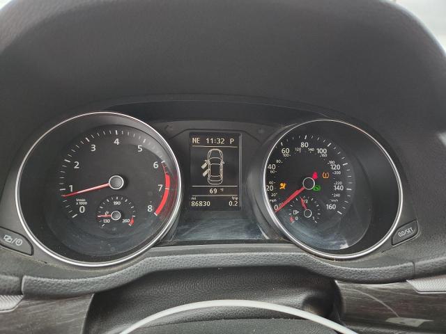 1VWBS7A35GC007892 - 2016 VOLKSWAGEN PASSAT SE BLACK photo 9