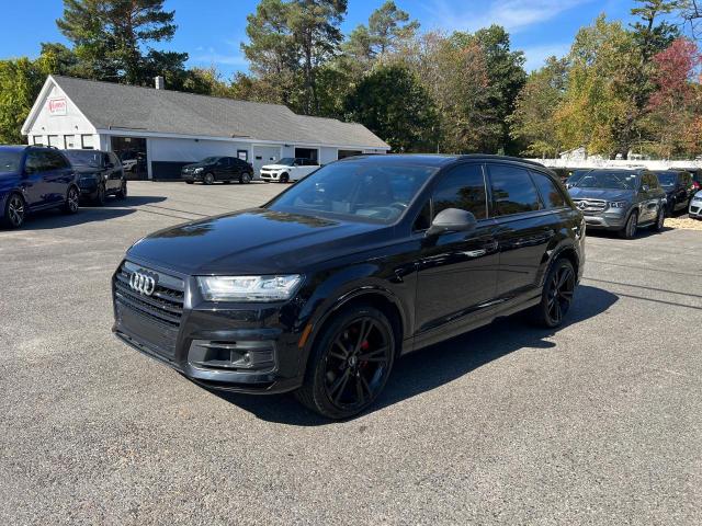 WA1VAAF74KD048412 - 2019 AUDI Q7 PRESTIGE Czarny zdjęcie 2