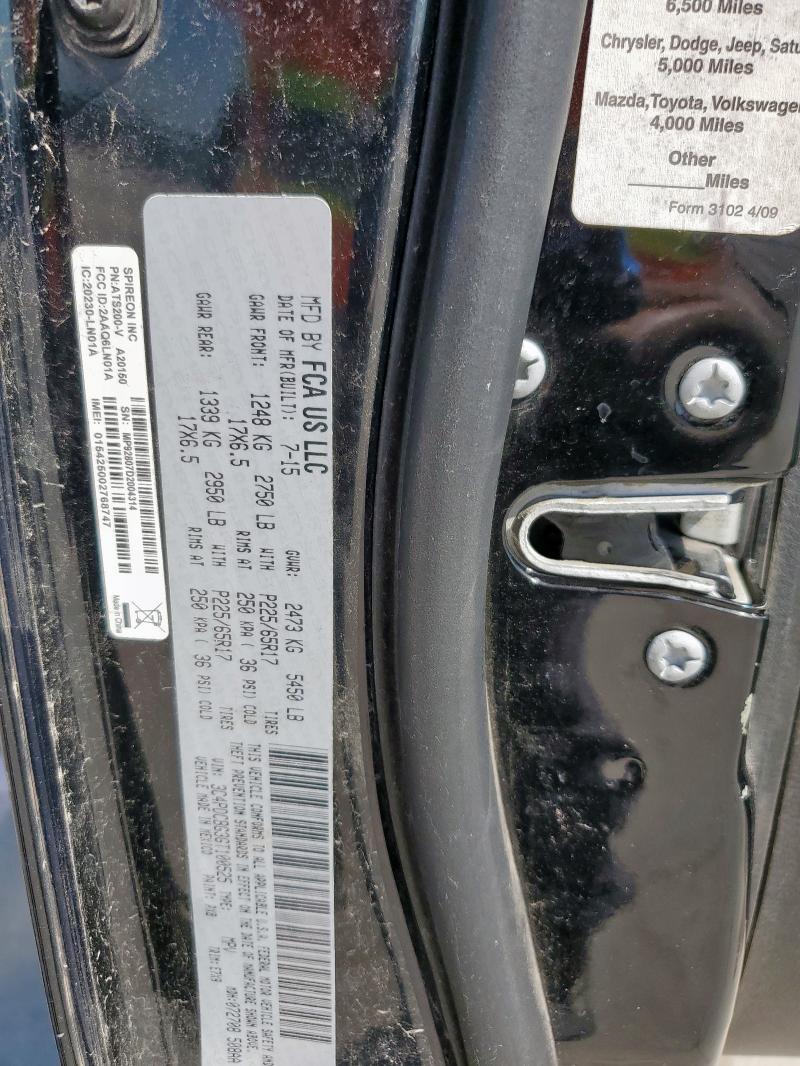 3C4PDCBG3GT100525 - 2016 DODGE JOURNEY SXT Qara foto 13