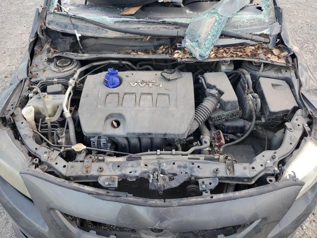 2T1BU4EE3AC471804 - 2010 TOYOTA COROLLA BASE Graphite photo 11