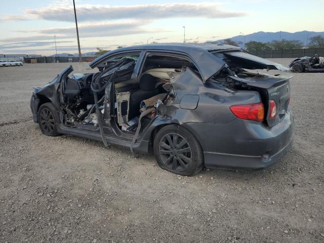 2T1BU4EE3AC471804 - 2010 TOYOTA COROLLA BASE Graphite photo 2