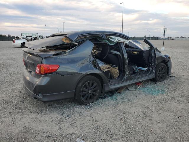 2T1BU4EE3AC471804 - 2010 TOYOTA COROLLA BASE Graphite photo 3