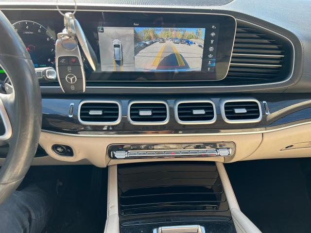 4JGFF5KE7LA220129 - 2020 MERCEDES-BENZ GLS 450 4MATIC WHITE photo 10