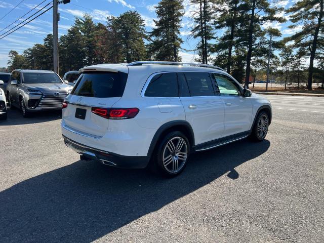 4JGFF5KE7LA220129 - 2020 MERCEDES-BENZ GLS 450 4MATIC WHITE photo 4