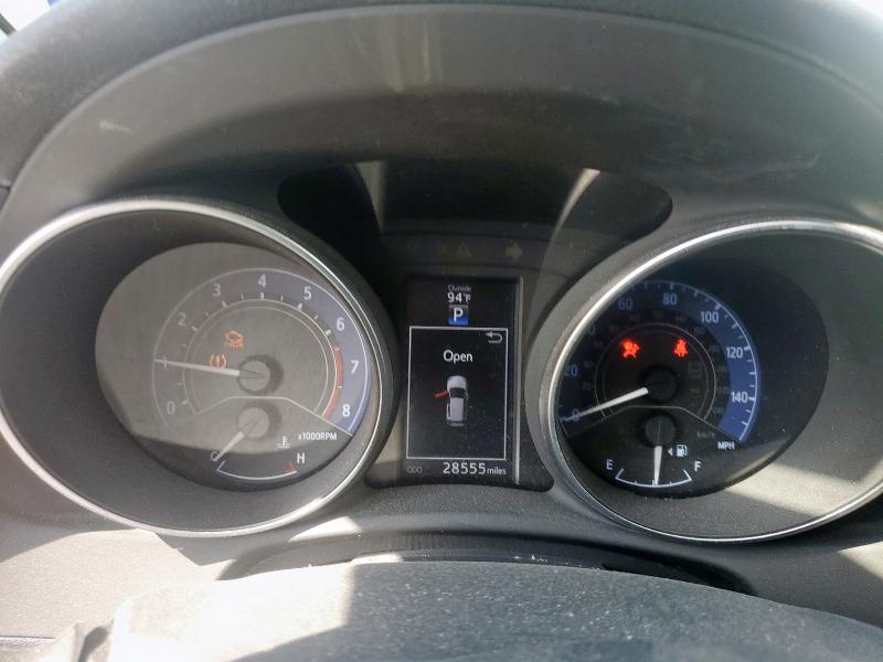 JTNKARJE5JJ570104 - 2018 TOYOTA COROLLA IM შავი ფოტო 9