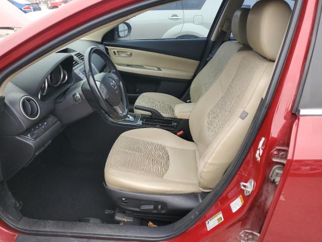 1YVHP82A495M28442 - 2009 MAZDA 6 I RED photo 7