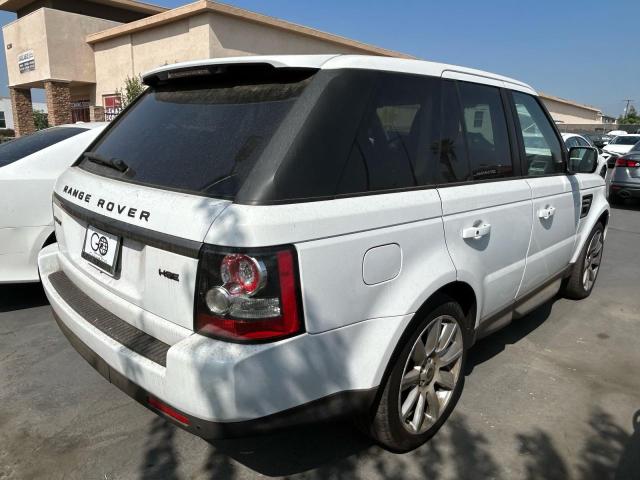 SALSF2D44DA798902 - 2013 LAND RANGE ROVER SPORT HSE WHITE photo 4