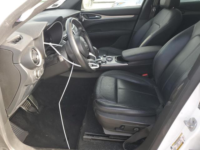 ZASPAKBN8R7D74741 - 2024 ALFA ROMEO STELVIO TI WHITE photo 7