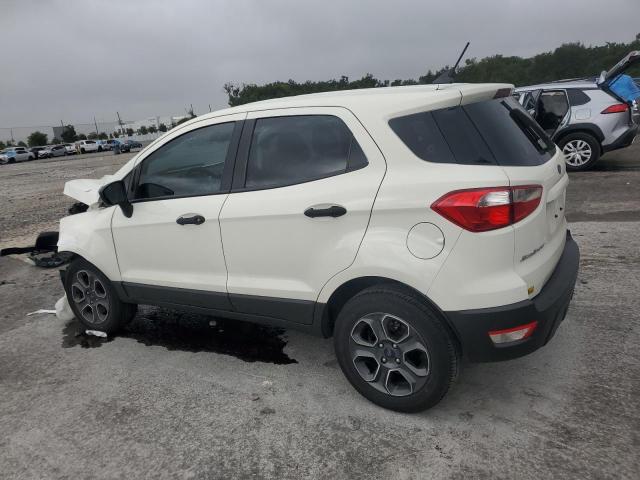 MAJ3S2FE3MC408007 - 2021 FORD ECOSPORT S WHITE photo 2
