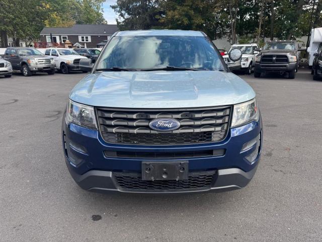 1FM5K8AR7KGA31859 - 2019 FORD EXPLORER POLICE INTERCEPTOR Черный фото 5