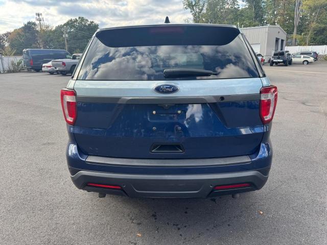 1FM5K8AR7KGA31859 - 2019 FORD EXPLORER POLICE INTERCEPTOR Черный фото 6