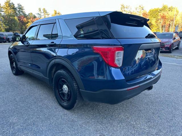 1FM5K8AB0NGA01111 - 2022 FORD EXPLORER POLICE INTERCEPTOR ორფეროვანი ფოტო 3