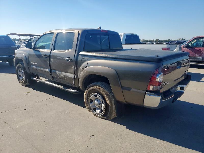5TFJX4GN5CX008910 - 2012 TOYOTA TACOMA DOUBLE CAB Коричневий фото 2