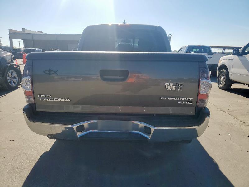 5TFJX4GN5CX008910 - 2012 TOYOTA TACOMA DOUBLE CAB Коричневий фото 6