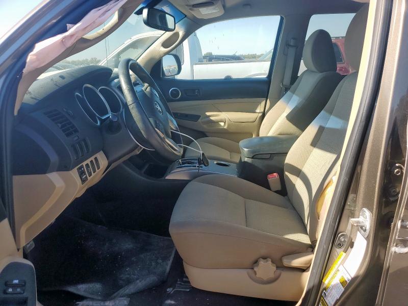 5TFJX4GN5CX008910 - 2012 TOYOTA TACOMA DOUBLE CAB Коричневий фото 7