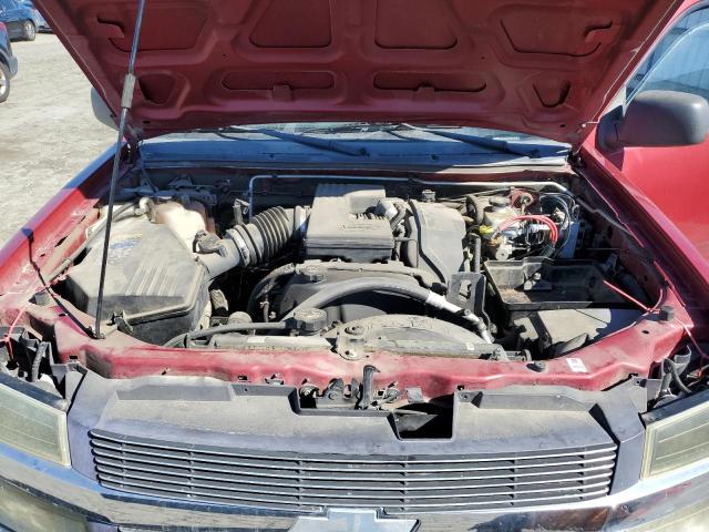1GCDT136958228411 - 2005 CHEVROLET COLORADO BURGUNDY photo 11