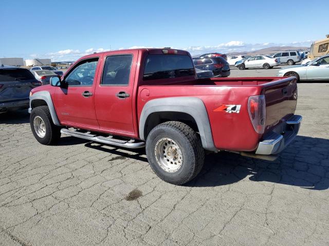 1GCDT136958228411 - 2005 CHEVROLET COLORADO BURGUNDY photo 2