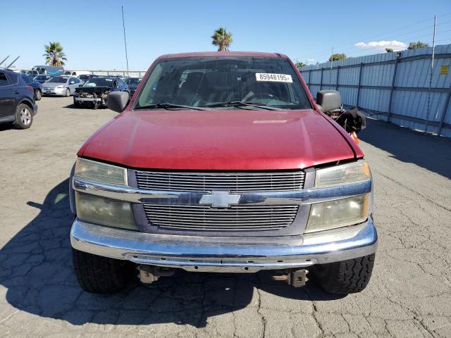 1GCDT136958228411 - 2005 CHEVROLET COLORADO BURGUNDY photo 5
