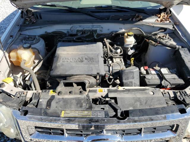 1FMCU03G49KD00647 - 2009 FORD ESCAPE XLT WHITE photo 11