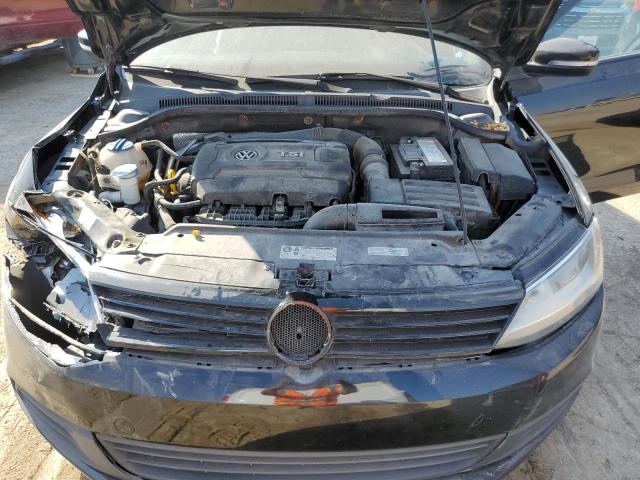 3VWD17AJ2EM376487 - 2014 VOLKSWAGEN JETTA SE შავი ფოტო 11