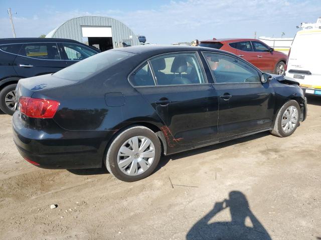 3VWD17AJ2EM376487 - 2014 VOLKSWAGEN JETTA SE შავი ფოტო 3