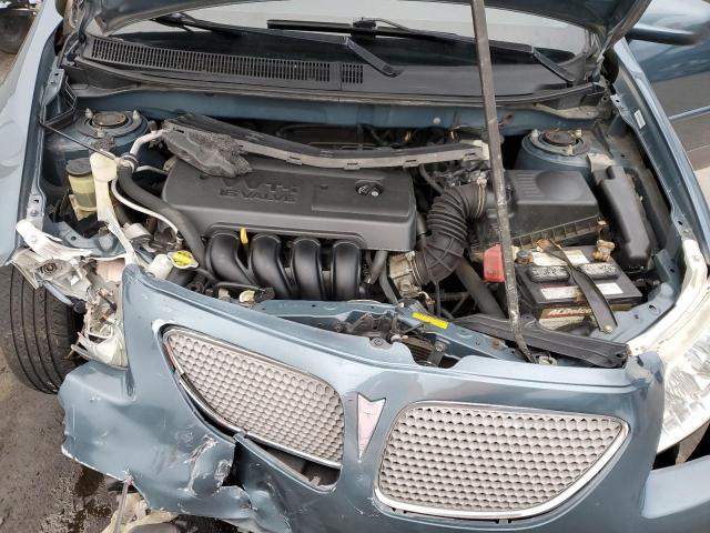 5Y2SL65898Z408828 - 2008 PONTIAC VIBE ლურჯი ფოტო 12