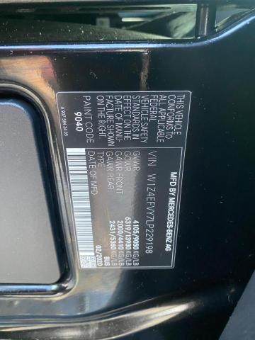 W1Z4EFVY7LP229198 - 2020 MERCEDES-BENZ SPRINTER 2500 BLACK photo 10