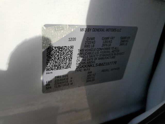 1GKKNKLS4MZ157779 - 2021 GMC ACADIA SLE 白色 照片 13