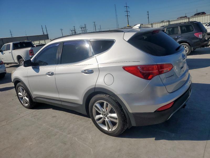 5XYZU3LAXEG193177 - 2014 HYUNDAI SANTA FE S SILVER photo 2