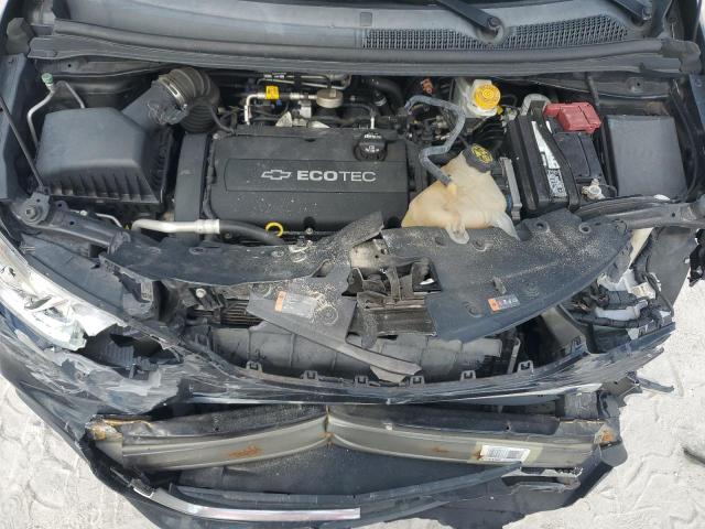 1G1JD5SH8H4128105 - 2017 CHEVROLET SONIC LT Noir photo 11