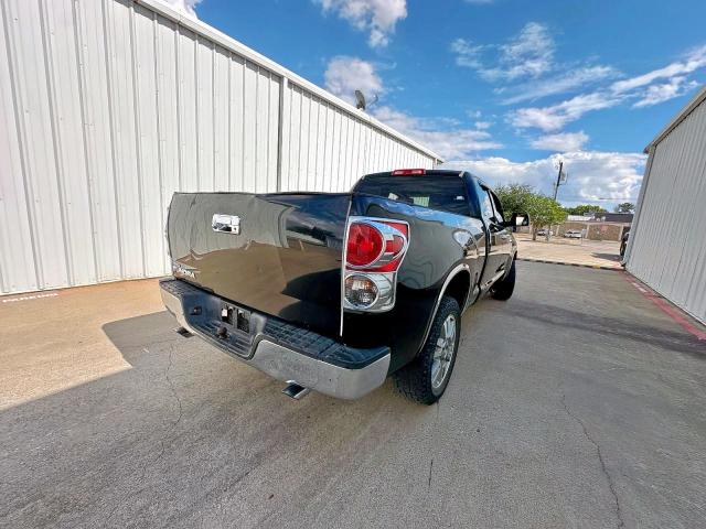 5TFRU54157X006521 - 2007 TOYOTA TUNDRA DOUBLE CAB SR5 BLACK photo 4