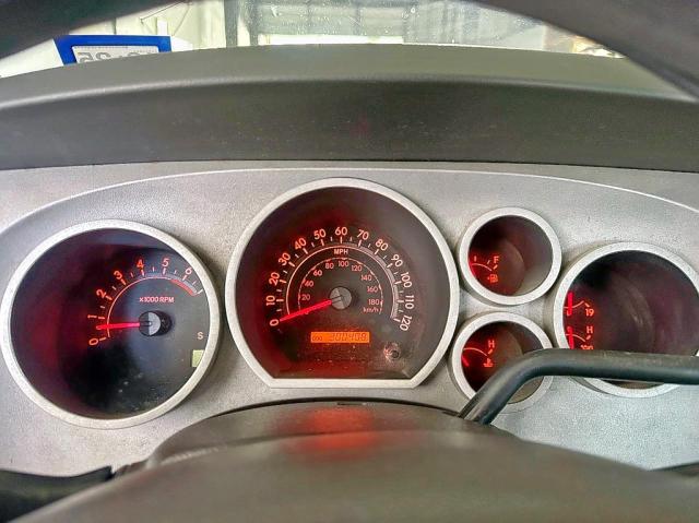 5TFRU54157X006521 - 2007 TOYOTA TUNDRA DOUBLE CAB SR5 BLACK photo 8