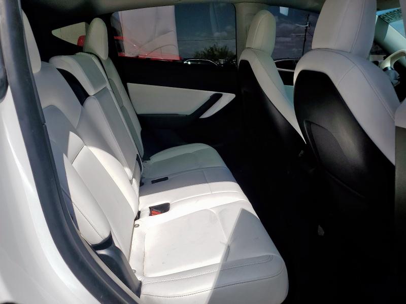 5YJYGDEF1LF025658 - 2020 TESLA MODEL Y Ақ фото 10