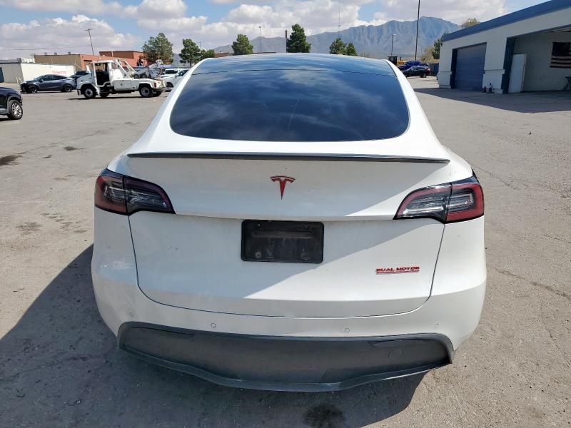 5YJYGDEF1LF025658 - 2020 TESLA MODEL Y Ақ фото 6