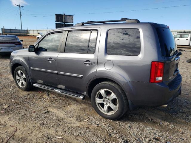 5FNYF3H69EB022034 - 2014 HONDA PILOT EXL GRAY photo 2