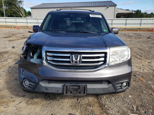 5FNYF3H69EB022034 - 2014 HONDA PILOT EXL GRAY photo 5