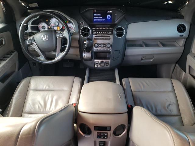 5FNYF3H69EB022034 - 2014 HONDA PILOT EXL GRAY photo 8