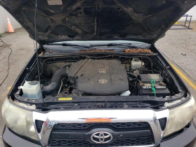 5TFLU4EN6BX015500 - 2011 TOYOTA TACOMA DOUBLE CAB BLACK photo 11