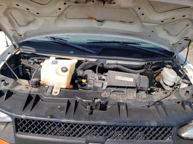 1GCGG25C581114428 - 2008 CHEVROLET EXPRESS G2500 WHITE photo 12